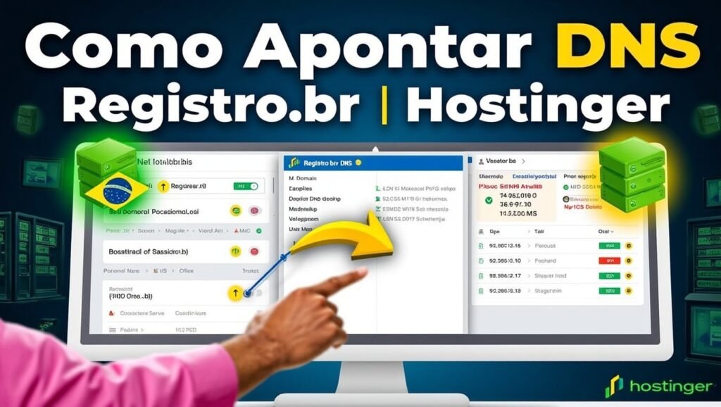 Sabe quando você quer montar um site, mas fica meio perdido com aquelas coisas técnicas tipo DNS, IP, servidor…? Calma, não precisa se assustar. Eu mesmo já apanhei um pouco com isso, mas depois que a gente entende o caminho, tudo flui. Bora conversar sobre como apontar seu domínio do Registro.br pra Hostinger de um jeito simples, como se fosse uma receita de bolo.