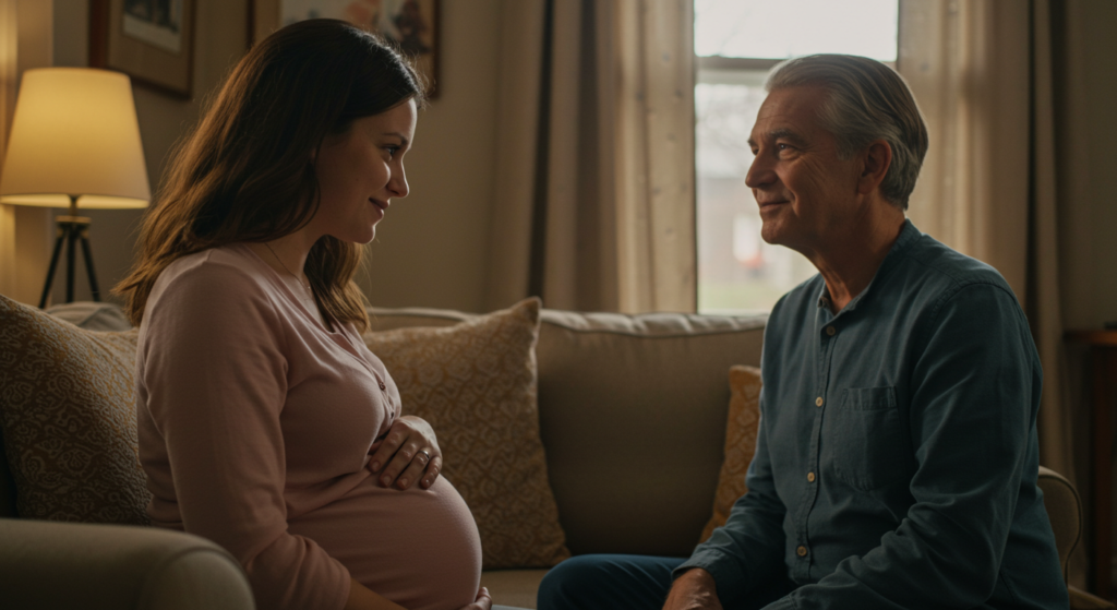 Preparing for the Conversation Emotional preparation before sharing the news of pregnancy with family is a crucial aspect for the young pregnant woman. This moment can bring a range of feelings, ranging from anxiety and fear to joy. Reflecting on how you feel about the pregnancy can help you understand your own situation and express these feelings clearly and authentically during the conversation. When preparing, the young woman can make a mental list of the feelings she wants to express, which can facilitate communication during the conversation.