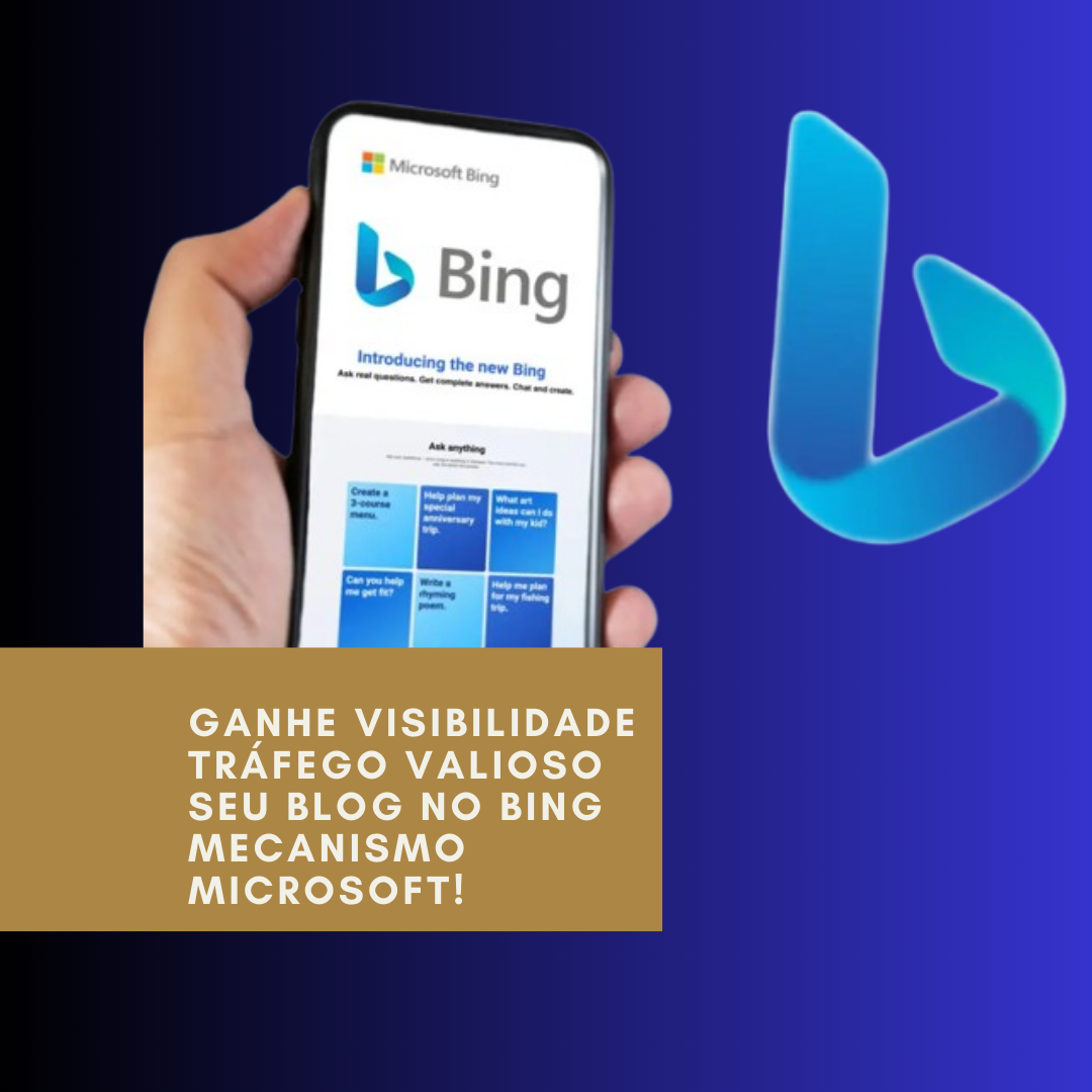 Por que você não deveria ignorar o Bing Se você é como eu, provavelmente já investiu horas e horas criando conteúdo incrível para o seu blog. Você pesquisou, escreveu, revisou e finalmente publicou aquele artigo dos sonhos. Mas... cadê os visitantes? Olá, pessoal! Hoje vou compartilhar com vocês algo que muita gente esquece quando começa no mundo dos blogs: o Bing existe, é importante e pode trazer um tráfego valioso para o seu site! Enquanto todos falam sobre o Google (e sim, ele é gigante), o Bing representa cerca de 6% das buscas globais e mais de 30% nos Estados Unidos. Imagine deixar de fora esse potencial de visibilidade! É como ignorar uma parte do seu público que está literalmente procurando pelo que você oferece.