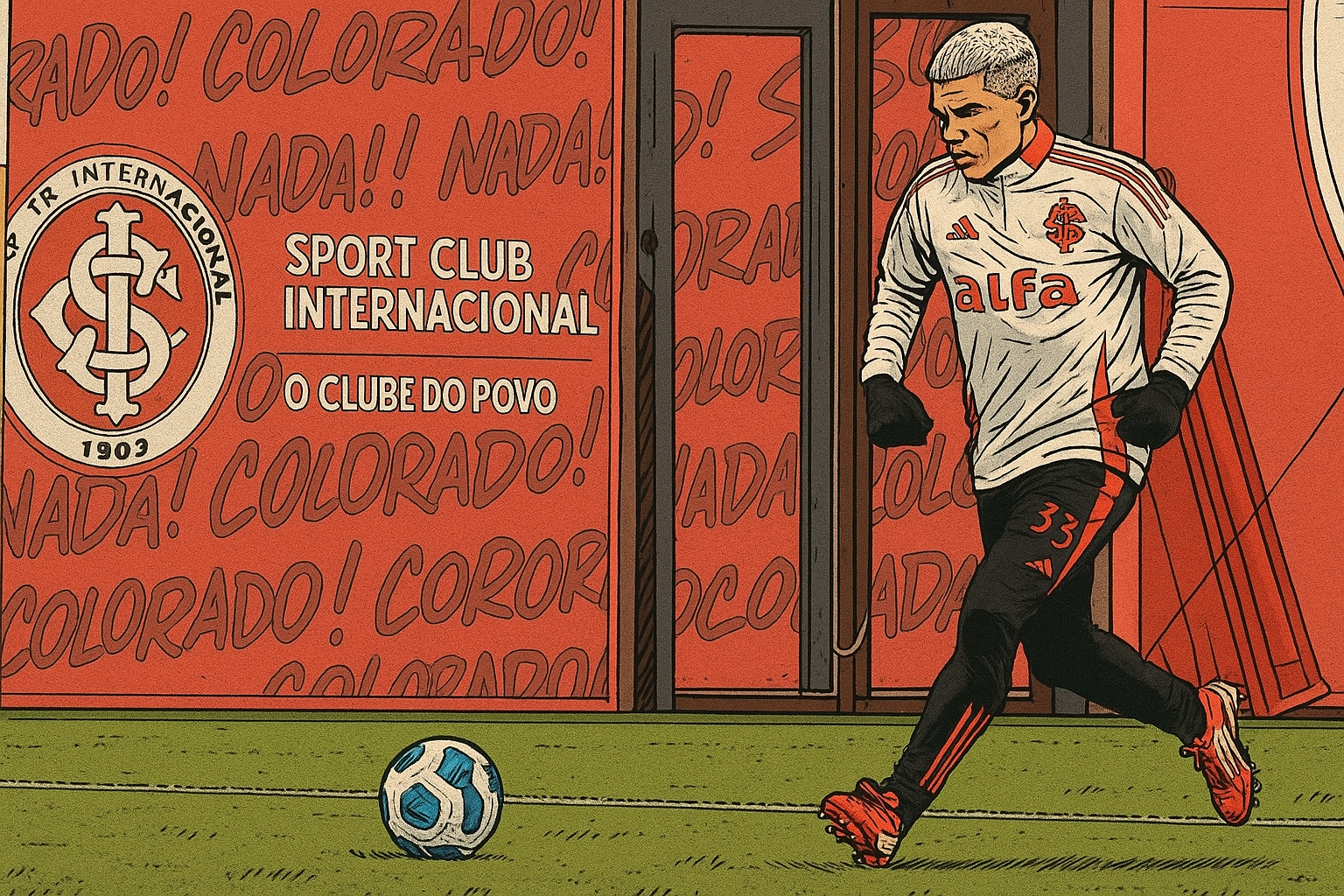 O lateral argentino Braian Aguirre resolveu cobrar uma promessa que a diretoria colorada fez no início do ano, e agora a situação virou um verdadeiro imbróglio nos bastidores do Beira-Rio.